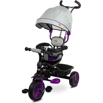 Toyz Триколка С Родителски Контрол Buzz Purple Caretero Toyz