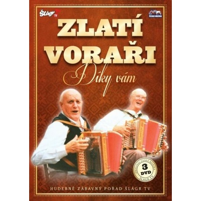 Zlatí Voraři - Díky Vám DVD