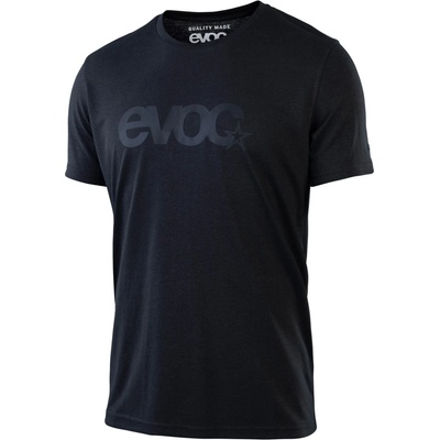 Evoc Мъжка фланелка с къс ръкав за колоездене Evoc T-Shirt Logo T-shirt - Black (056-3851-0111)
