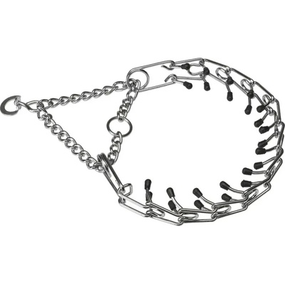 Ferplast Chrome - Метален строг нашийник за кучета за дресировка, 46-62 см