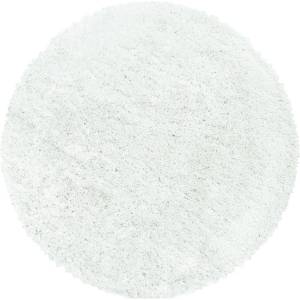Ayyildiz Бял кръгъл килим ø 160 cm Fluffy - Ayyildiz Carpets (FLUFFY1601603500WHITE)