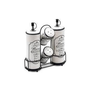 Комплект за подправки на метална стойка Винтидж (m3-d)