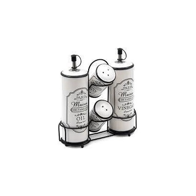 Комплект за подправки на метална стойка Винтидж (m3-d)