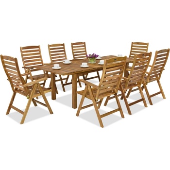 Garden Point Дървени градински мебели Jakarta/Bombay 8 Garden Point (GAP352_8xGAP151)