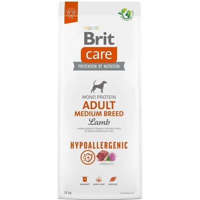 Brit Care Dog Hypoallergenic Adult Medium Breed 12kg