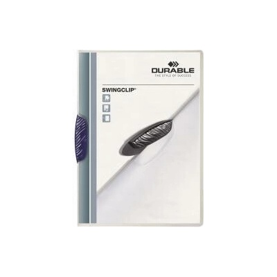 DURABLE Obal s klipom SWINGCLIP tmavomodrý