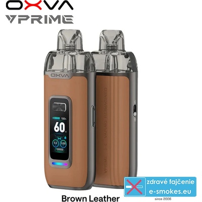 Oxva VPrime 2600 mAh Brown Leather 1 ks