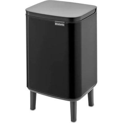 Brabantia Кош за смет Brabantia Bo Small Hi 7L, Matt Black (1006645)