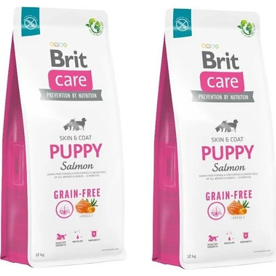 Brit Care Grain Free Puppy Salmon 2 x 12 kg