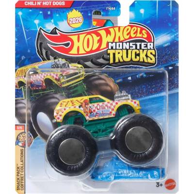 Mattel Hot Wheels Monster Trucks Chili'n Hot Dogs FYJ44 JHY49 – Hledejceny.cz