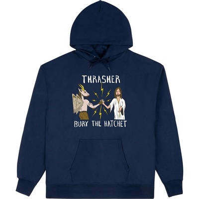 Thrasher TOY MACHINE B.T.H. HOOD Navy