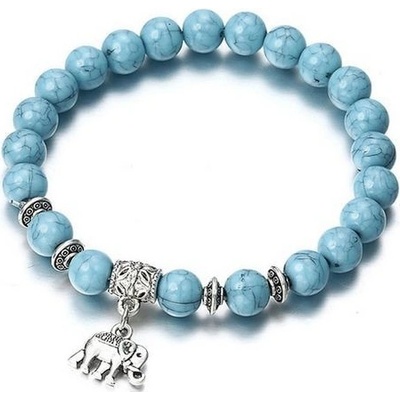 MP Náramek se slonem pro štěstí tyrkenit MP1207