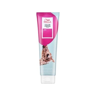 Wella Color Fresh Mask Интензивна възстановяваща цветна маска За всякакъв тип коса Pink 150 ml