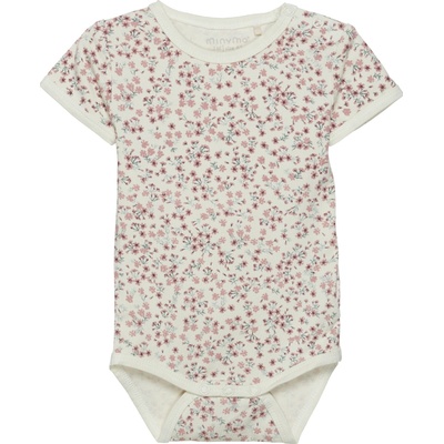 Minymo Body s krátkym rukávom Rose Tan