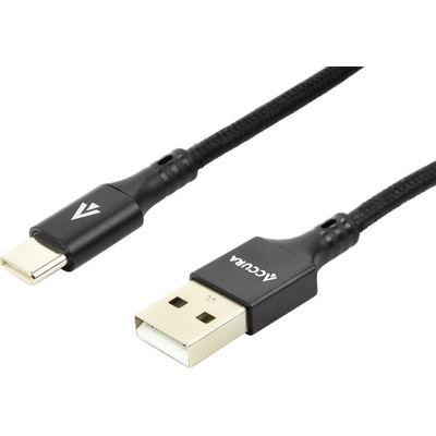 Accura ACC2290 USB 2.0 - USB-C, 1m, černý