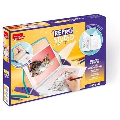 Maped Комплект за творческо рисуване, техника на огледалния образ, MAPED CREATIV "Repro Studio" 907098 (907098)