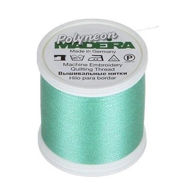 Vyšívací nitě PES Madeira Polyneon (400m) barva 1647 seafoam