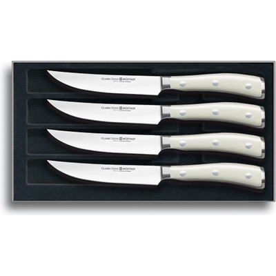 Steakový nůž CLASSIC IKON CREME sada 4 ks WÜSTHOF