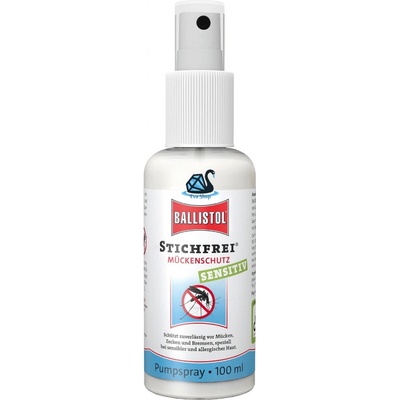 Ballistol Stichfree spolehlivá ochrana před komáry, klíšťaty a mouchami 100 ml