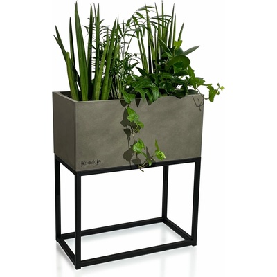 Fiorino Stojan na květiny Loft Šedý 42 x 22 x 50 cm