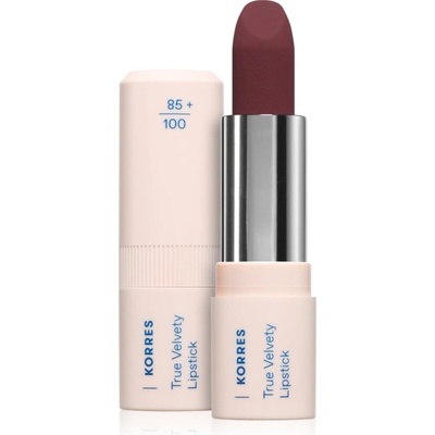KORRES True Velvety Lipstick Кремообразно червило със сатенено покритие цвят Wine Red 3 гр