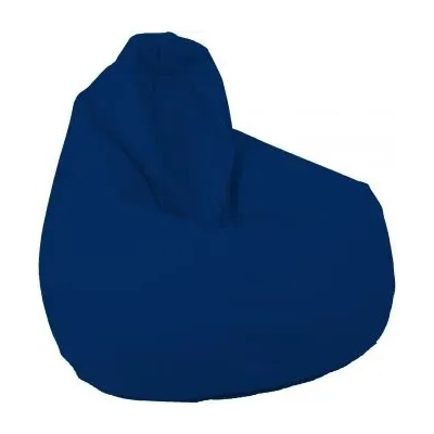 PUFRELAX Пуф, круша за деца 4-14 г. , 160л. Nirvana Light - Teteron Blue, За открито, Перящ се калъф, Пълнеж от Полистиролни перли, 8100 (PUF-G-NL-TEX-BLURY)