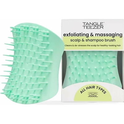 Tangle Teezer Scalp Brush Mint masážní exfoliační kartáč na pokožku hlavy