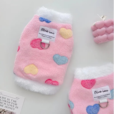 Soft fleece Colorful Hearts Sweatshirt