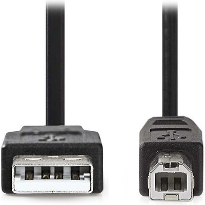 Nedis CCGB60100BK30 USB 2.0/ zástrčka A - zástrčka B/ k tiskárně apod, 3m, černý