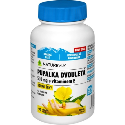 Swiss Pupalka dvouletá + vitamín E 500 mg 90 kapslí
