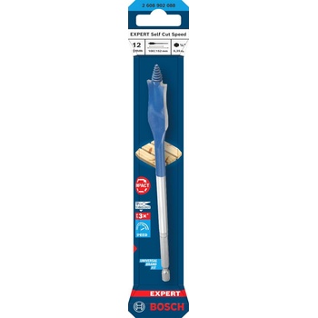 Bosch СВРЕДЛО ПЛОСКО BOSCH EXPERT SELF CUT SPEED 12x152мм ШЕСТОСТЕН (2608902088)