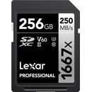 Lexar SDXC UHS-II 256GB LSD256CB1667