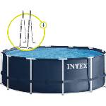 Intex Frame Pool Rondo 366 x 122 cm - без аксесоари, включително стълба - модел 2025 (28936GH)