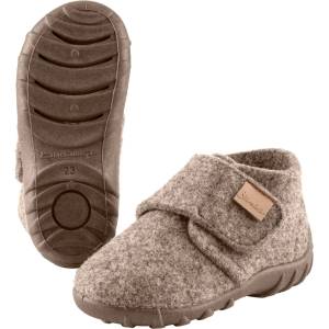 Sterntaler Детски пантофи Sterntaler Kid's Slippers Unisex Slippers - Braun - размер 20 (EU) (702-3735-0211)
