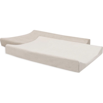 Jollein Potah na podložku 2 ks froté Ivory 50 x 70 – Zboží Dáma