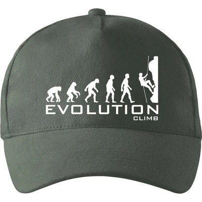 Evolution Climb so zahnutým šiltom a mosaznou sponou Tm. bridlica šedozelená