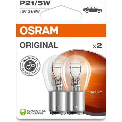 Osram Standard P21/5W BAY15d 12V 21/5W 2 ks