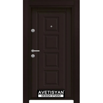 Haska Входна врата Outdoor Стар DC70 - орех (цена без монтаж)