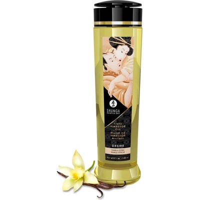 Еротично масажно олио с аромат на ванилия - Erotic Massage Oil 240ml (SHUNGA0196)