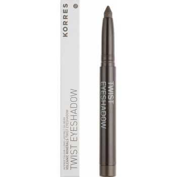 KORRES Меки сенки за искрящ и сияен цвят №46 OLIVE GREEN , Korres Volcanic Minerals Twist Eyeshadow 46 Olive Green 14ml