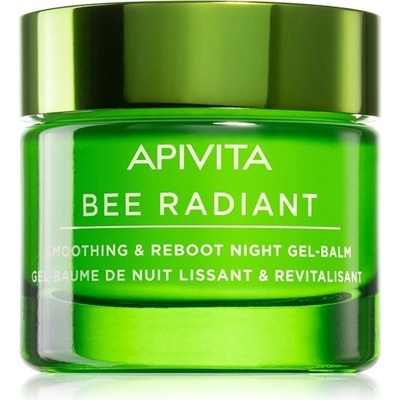Apivita Bee Radiant nočný detoxikačný a vyhladzujúci gél-balzam 50 ml