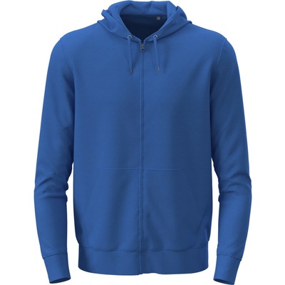 Stedman mikina s kapucí Classic Zip Hoodie bright roya