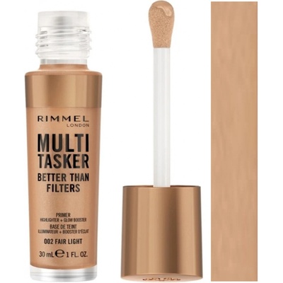 Rimmel London Multi-Tasker Better Than Filters 3v1 Dlhotrvajúci tónovaný make-up 002 Fair-Light 30 ml