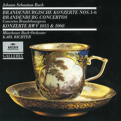 Johann Sebastian Bach - Münchener Bach-Orchester, Karl Richter - Brandenburg Concertos No. 1-6 / Concertos BWV 1055 & 1060 2 CD – Hledejceny.cz
