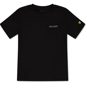 Lyle and Scott Тениска Lyle and Scott Kids Print T-Shirt - Jet Black Z865
