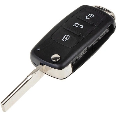 Náhradní klíč pro Škoda, VW, Seat, 3tl., 433MHz, 7N5 837 202H, 48VW076