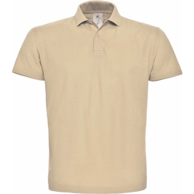 B&C polokošile B&C ID.001 krátký rukáv CO-01ID0112000 písková