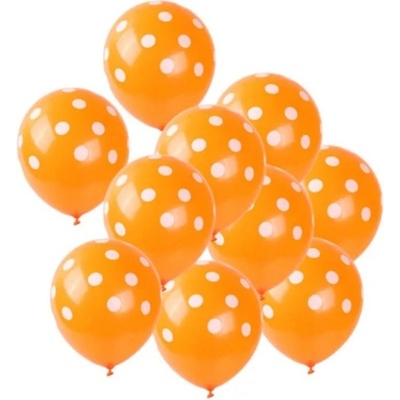 Partydeco Balónky latexové 27 cm sv.oranžová