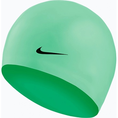 Nike Шапка за плуване Nike Solid Silicone vapor green