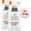 Brit Care Hypoallergenic Dog Show Champion Salmon & Herring 2 x 12 kg